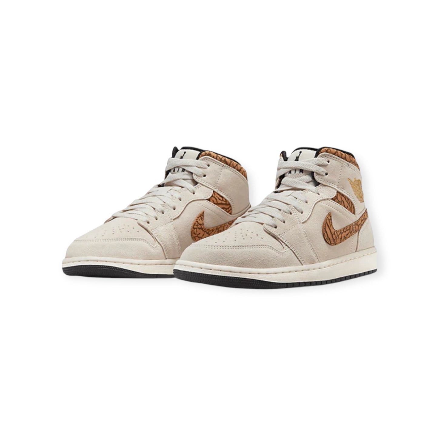 Air Jordan 1 Mid “BROWN ELEPHANT”
