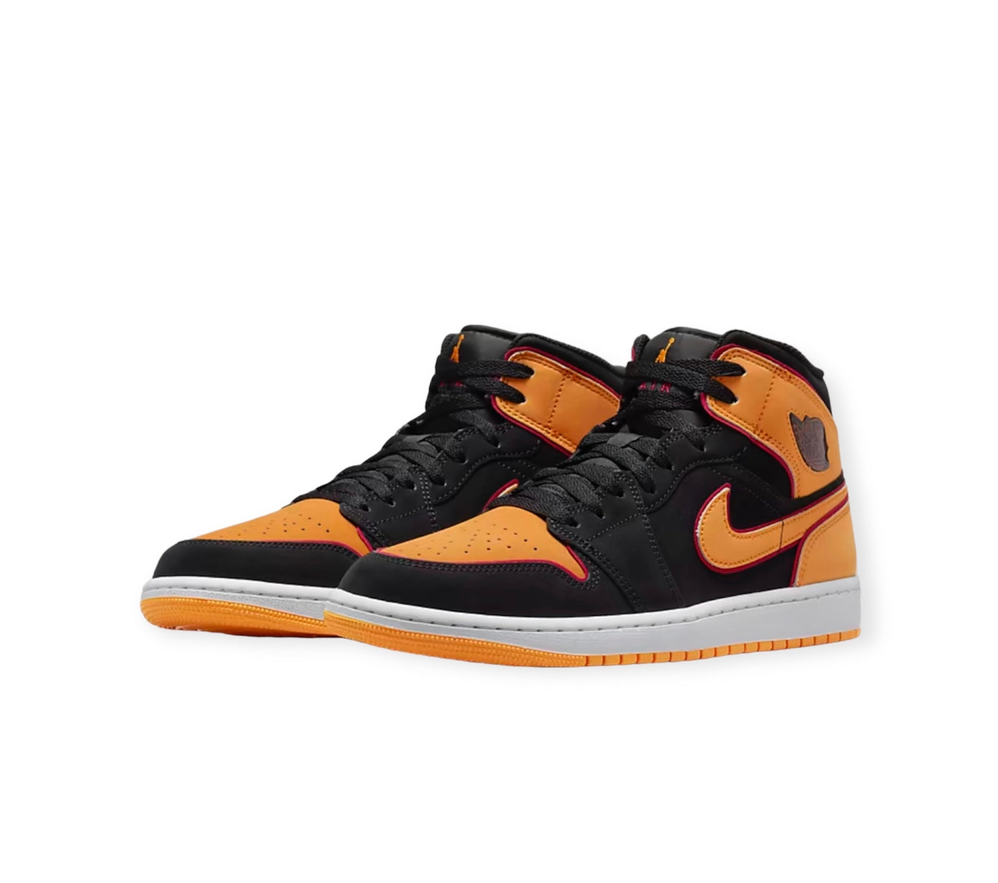 Air Jordan 1 Mid Fat Orange Tounge