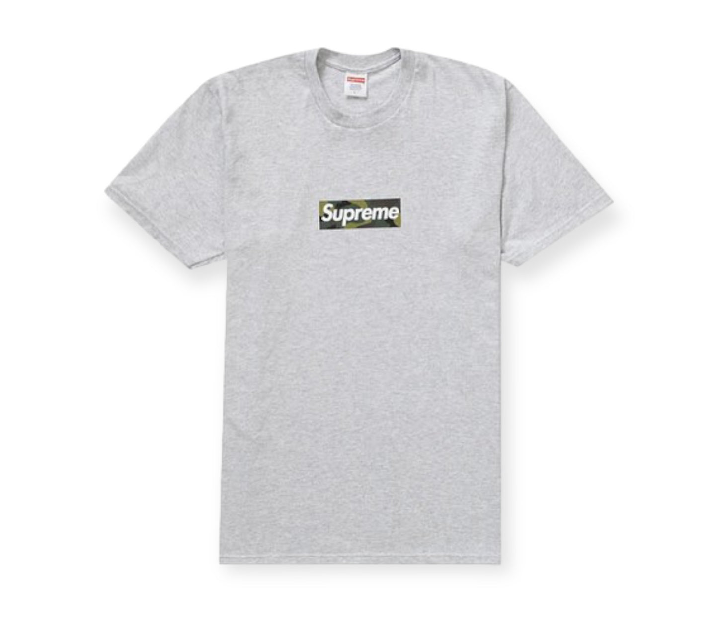 Supreme Box Logo Tee Ash Grey