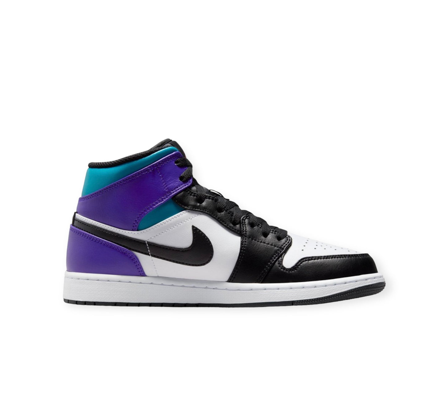 Air Jordan 1 Mid Teal Purple