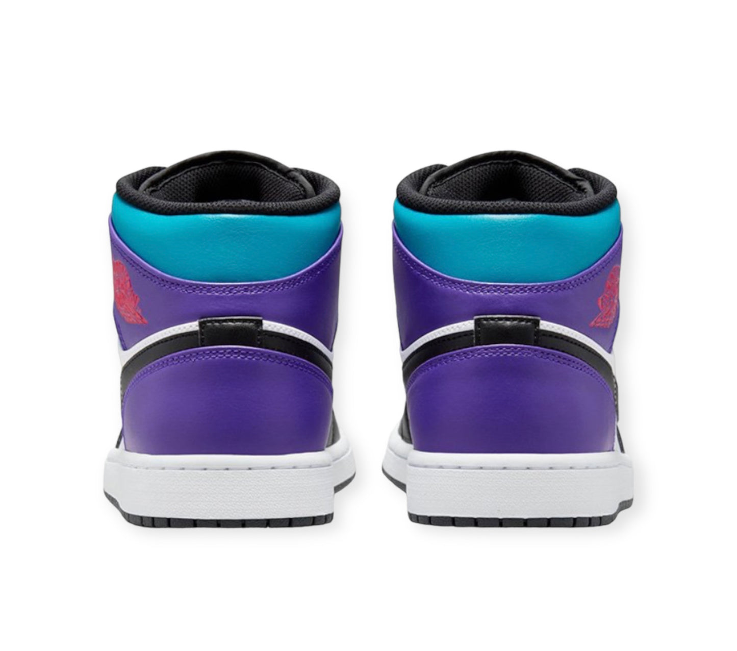 Air Jordan 1 Mid Teal Purple