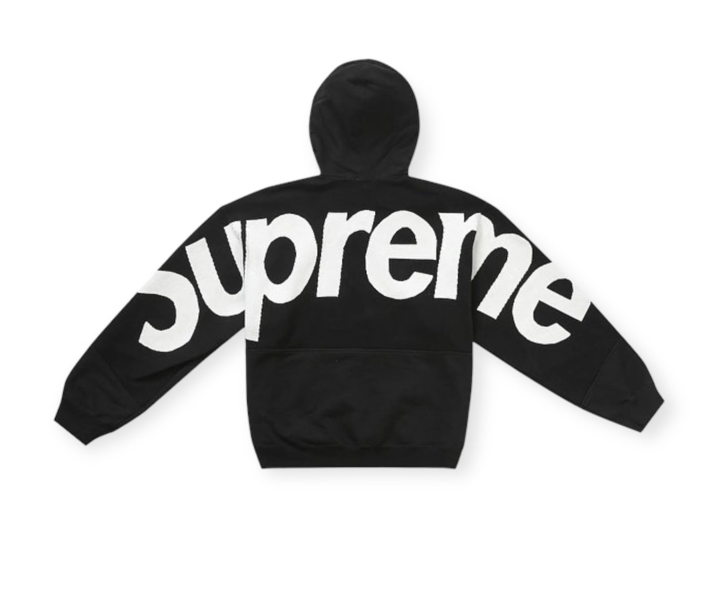 Supreme Big Logo Jacquard Hooded Sweatshirt