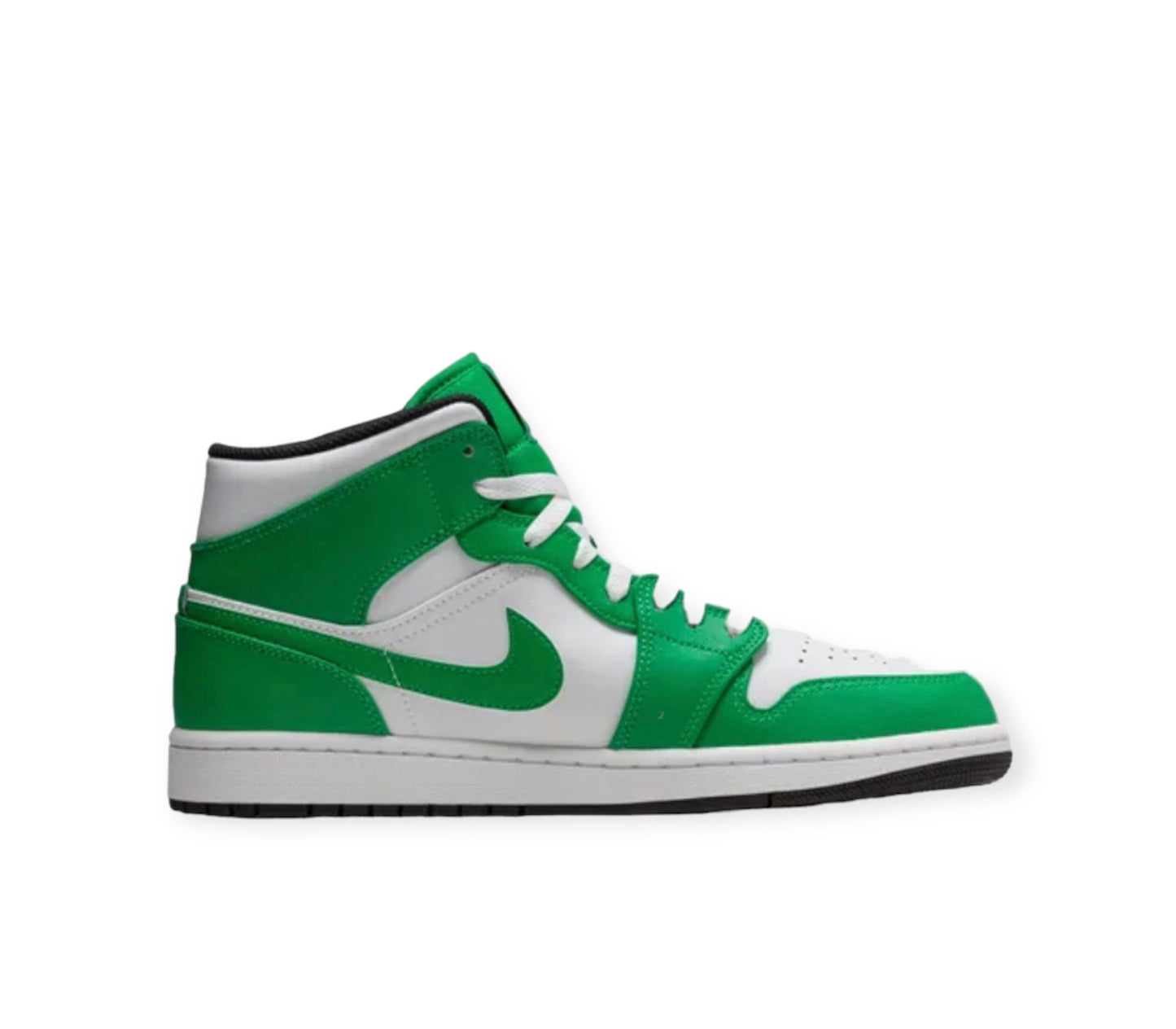 Air Jordan 1 Mid Lucky Green