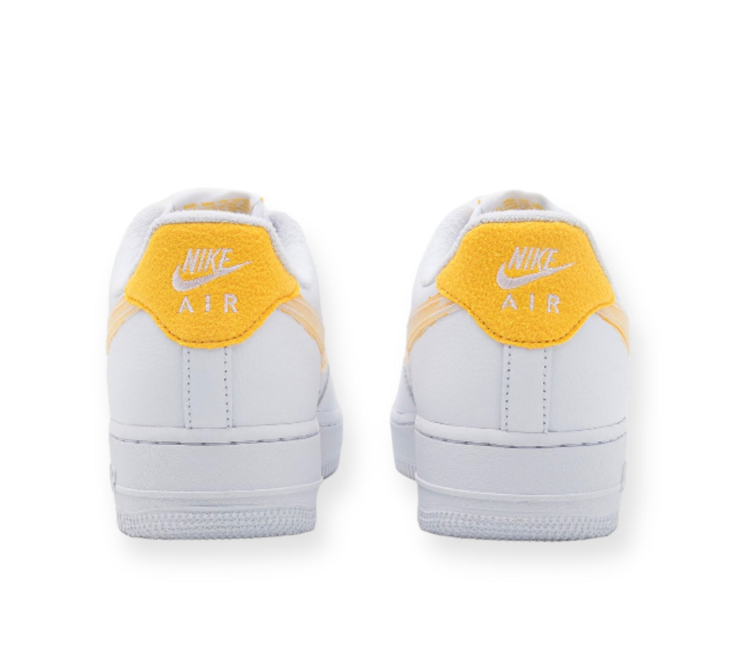 Nike Air Force 1 Yellow Swoosh