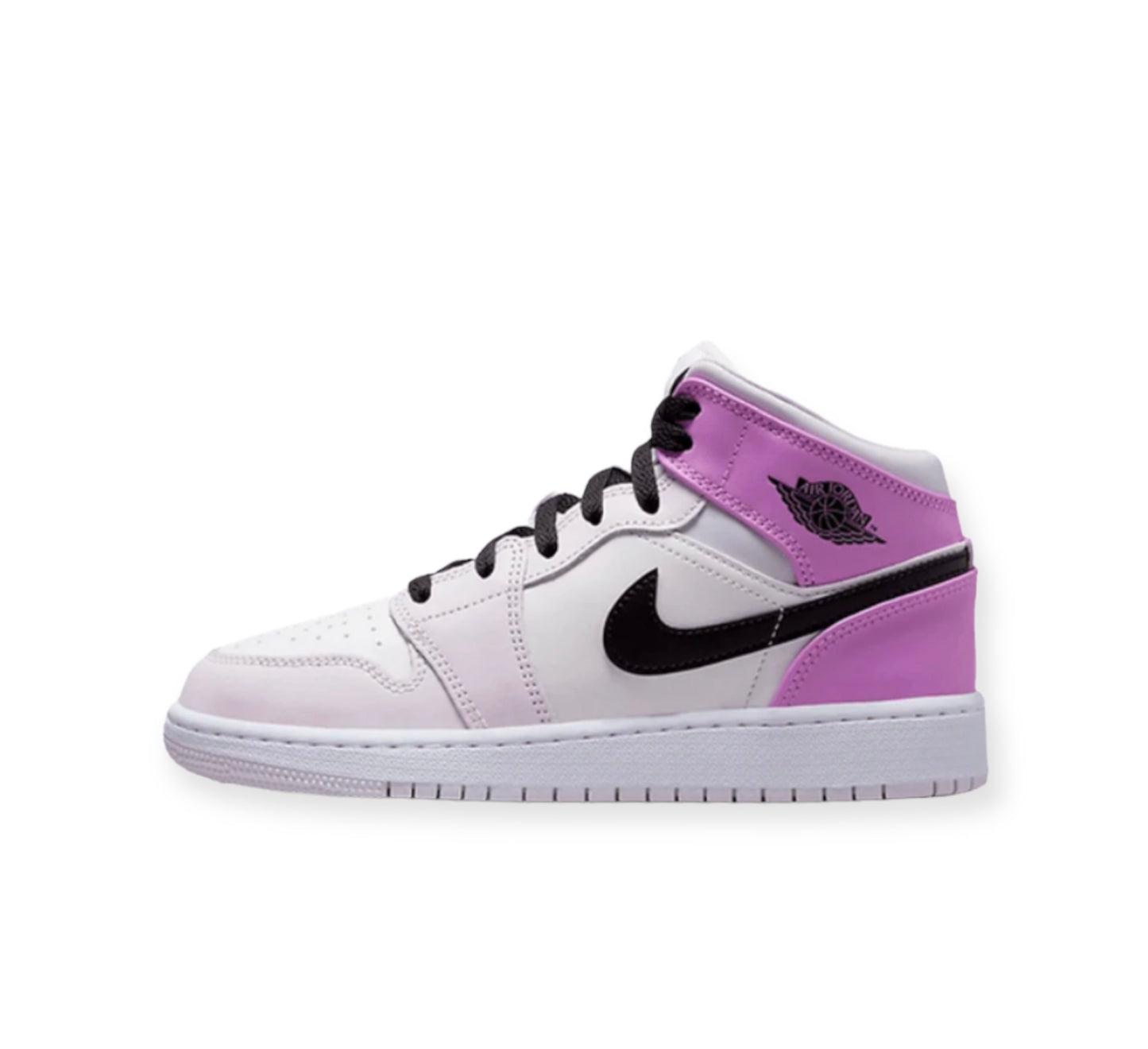 Air Jordan 1 Mid (GS) Barely Grape