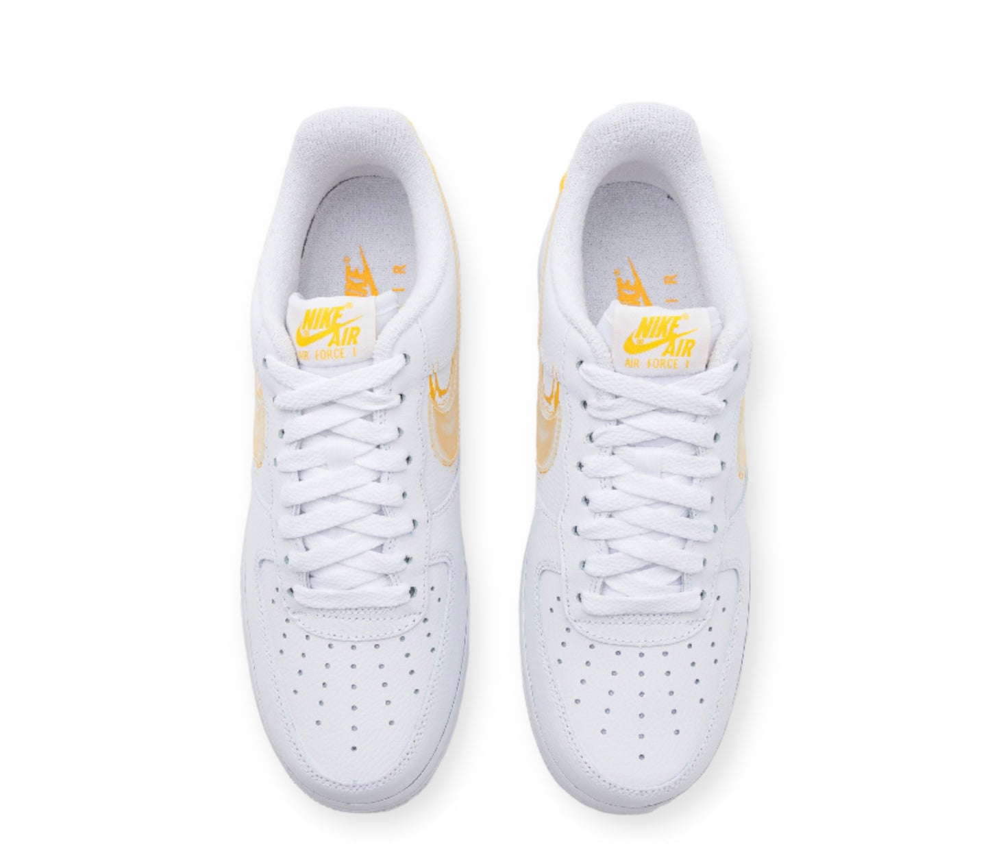 Nike Air Force 1 Yellow Swoosh