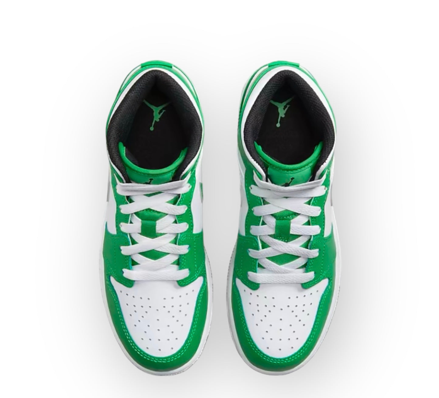 Air Jordan 1 Mid (GS) Lucky Green