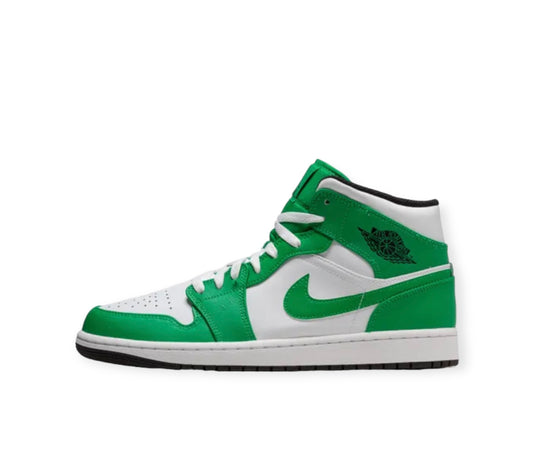 Air Jordan 1 Mid Lucky Green