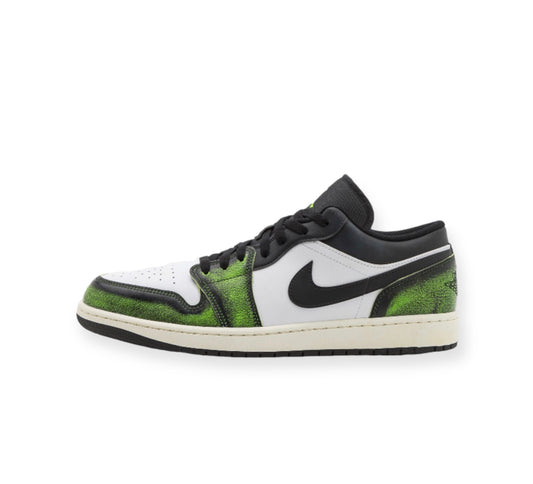 Air Jordan 1 Low Green Wear Away