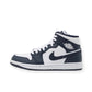 Air Jordan 1 Mid Metallic Gold Obsidian